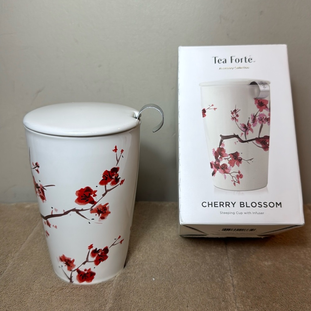 TEA FORTĒ steeping cup w/infuser